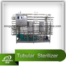 Esterilizador tubular de jugo de fruta / té verde